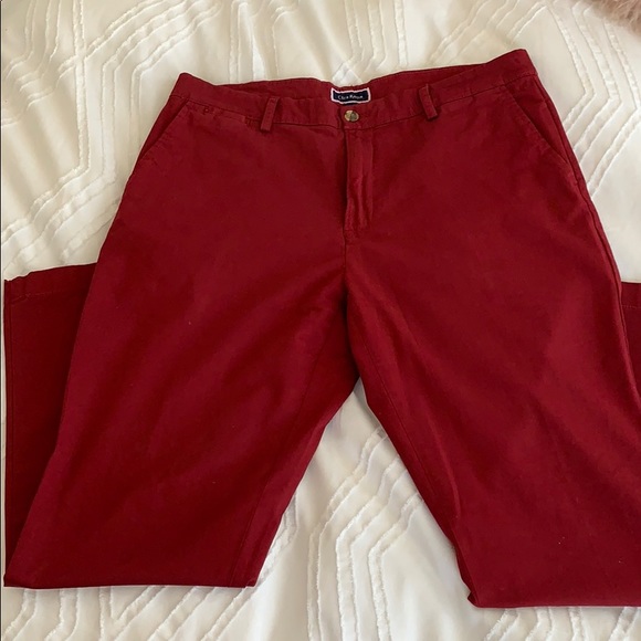 Club Room || Dark Red Chinos - 32 x 30 - Picture 3 of 3